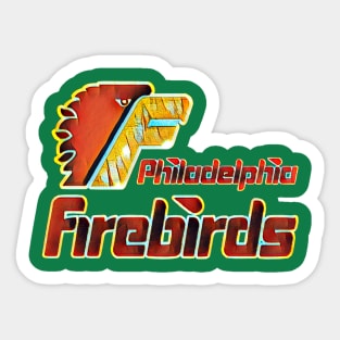 Philadelphia Firebirds Hockey Sticker